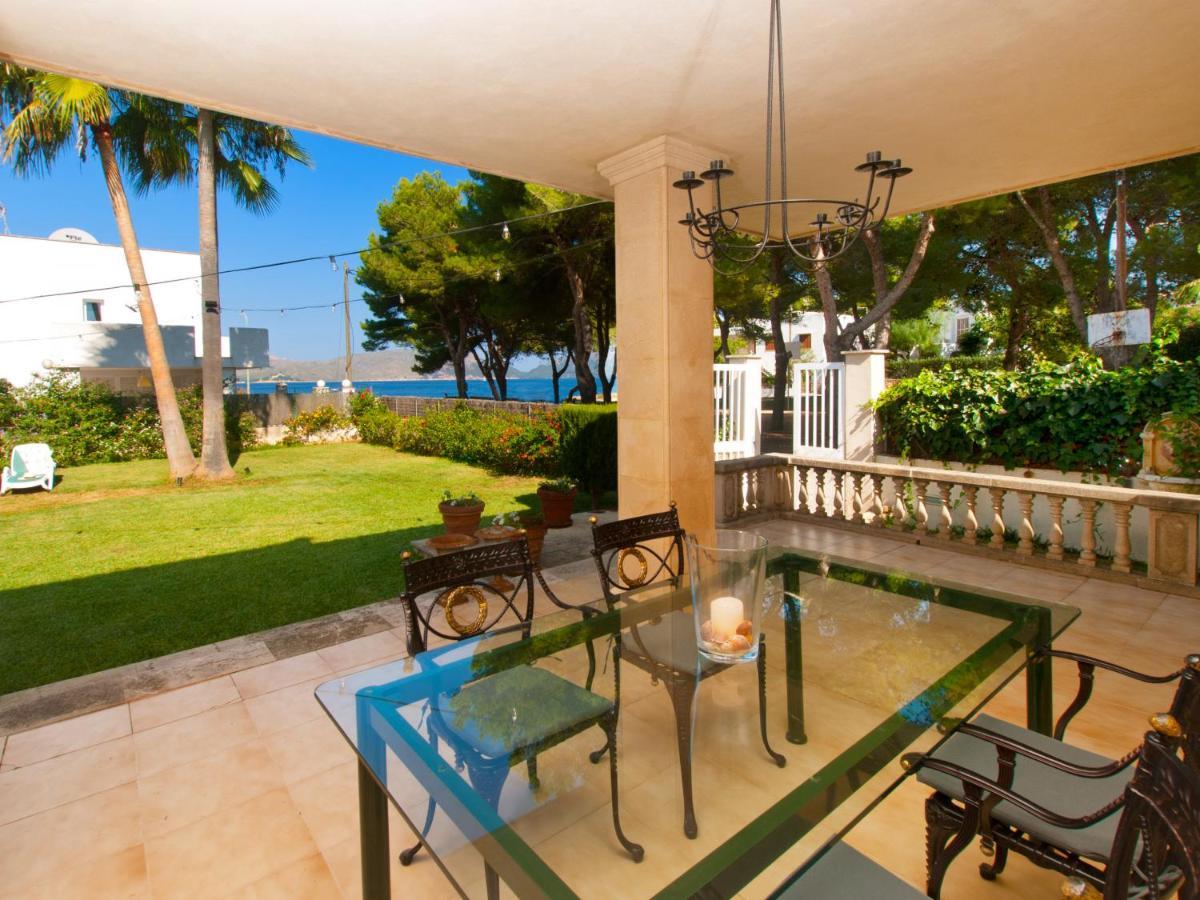 Villa Tita De Manresa, Con Jardines Y Vista Mar อัลกูเดีย ภายนอก รูปภาพ